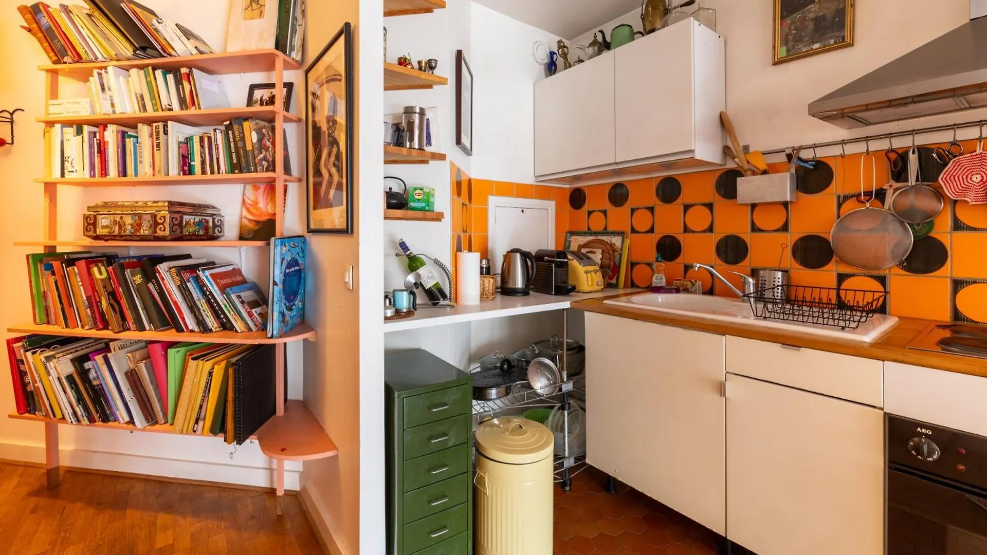 Trendy 1bd Retreat With Patio Goutte D'or Апартаменты *