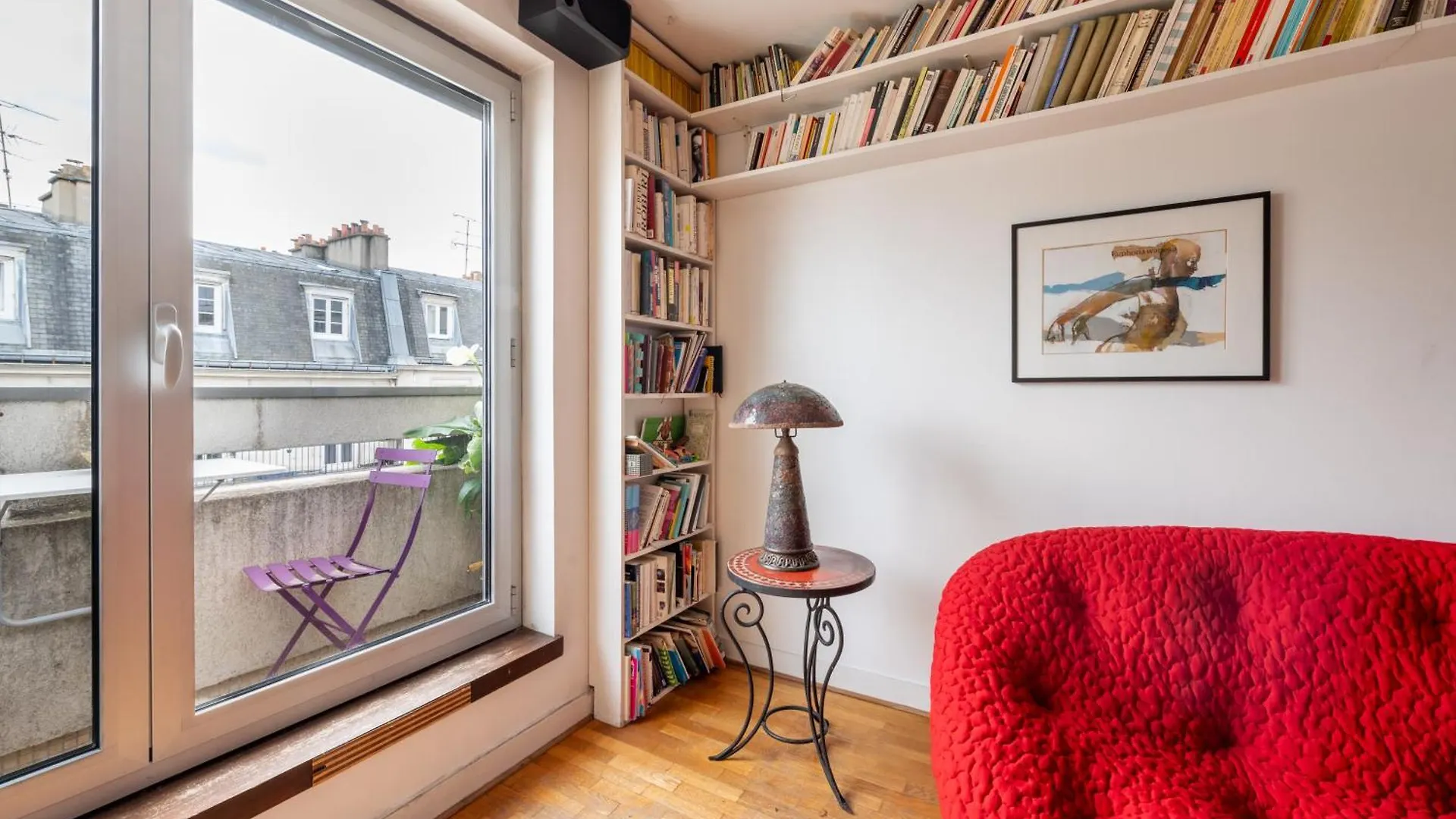 Apartment Trendy 1bd Retreat With Patio Goutte D'or