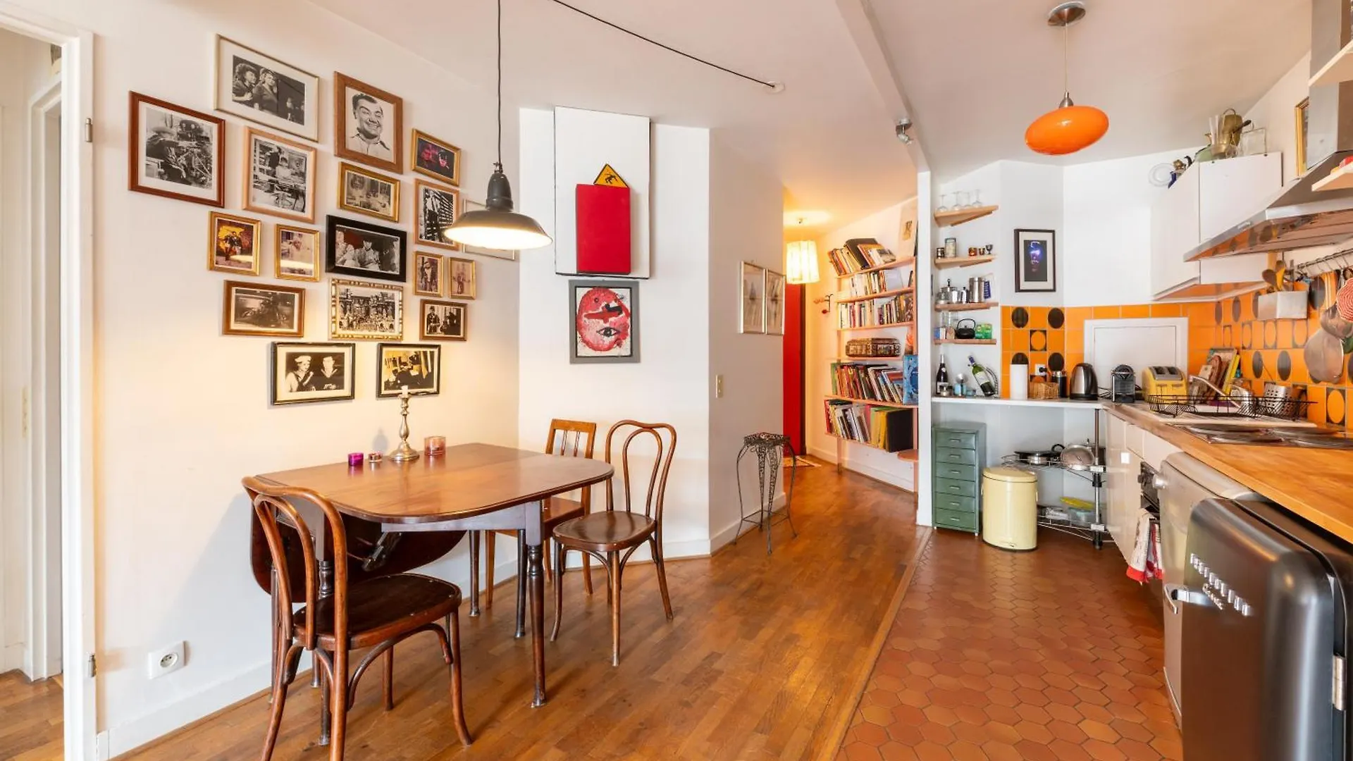 Trendy 1bd Retreat With Patio Goutte D'or Апартаменты