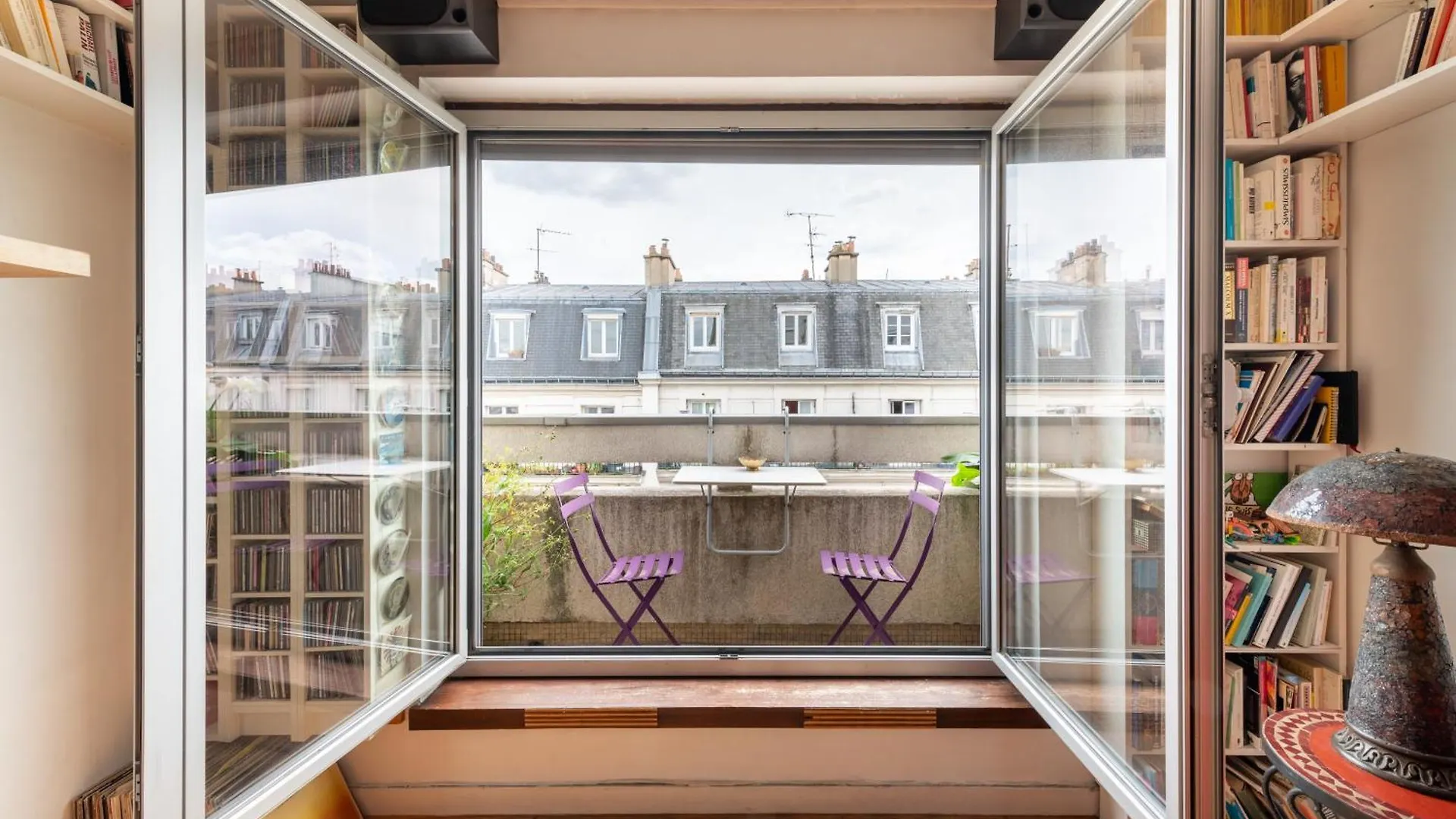 Trendy 1bd Retreat With Patio Goutte D'or Апартаменты Париж